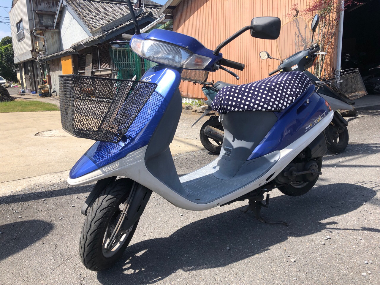 長崎県南島原市口之津町J自転車商会様　原付50ccスクーター買取（タクト　AF24型）