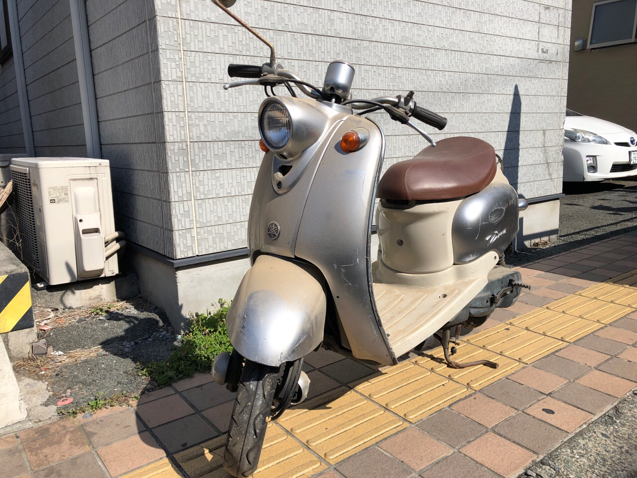 バイク処分　熊本市中央区黒髪1丁目H様　原付50ccスクーター処分（ビーノ　SA10J型）