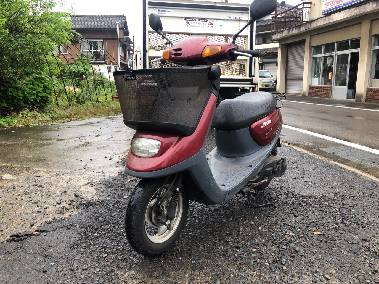 宮崎県延岡市北方町Tモータース様　原付50ccスクーター買取（ジョグポシェ　SA08J型）