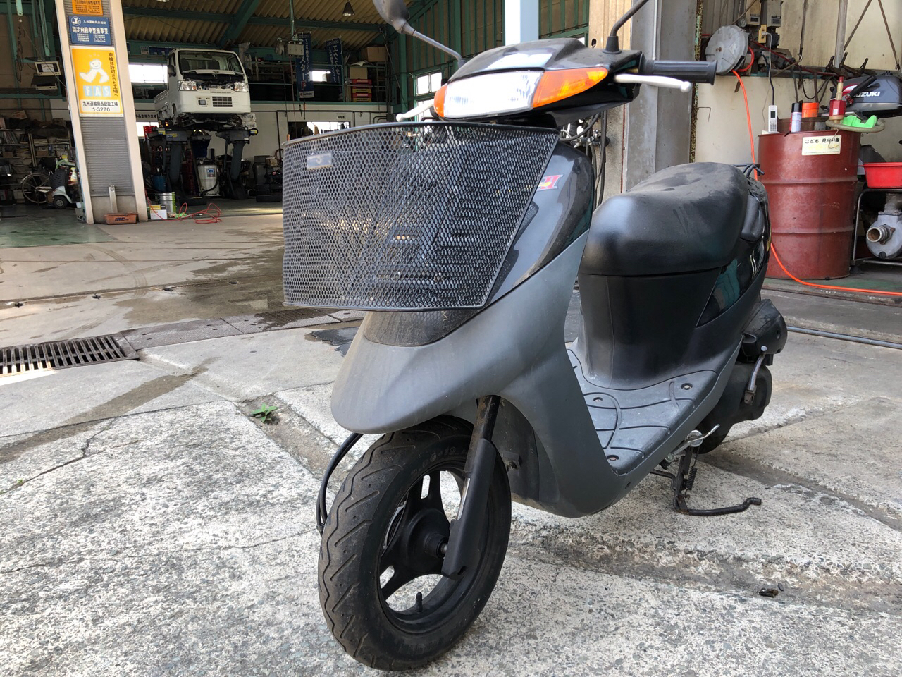 福岡県大川市大野島Yモータース様　原付50ccスクーター買取（レッツⅡ　CA1KA型）
