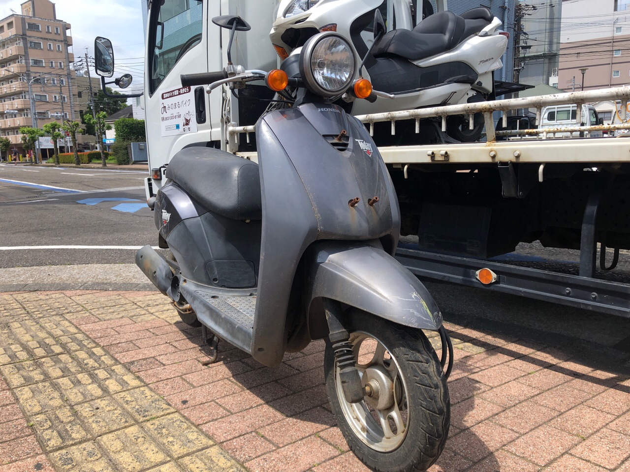 宮崎県宮崎市橘通東Hオート様　原付50ccスクーター買取（トゥデイ　AF61型）
