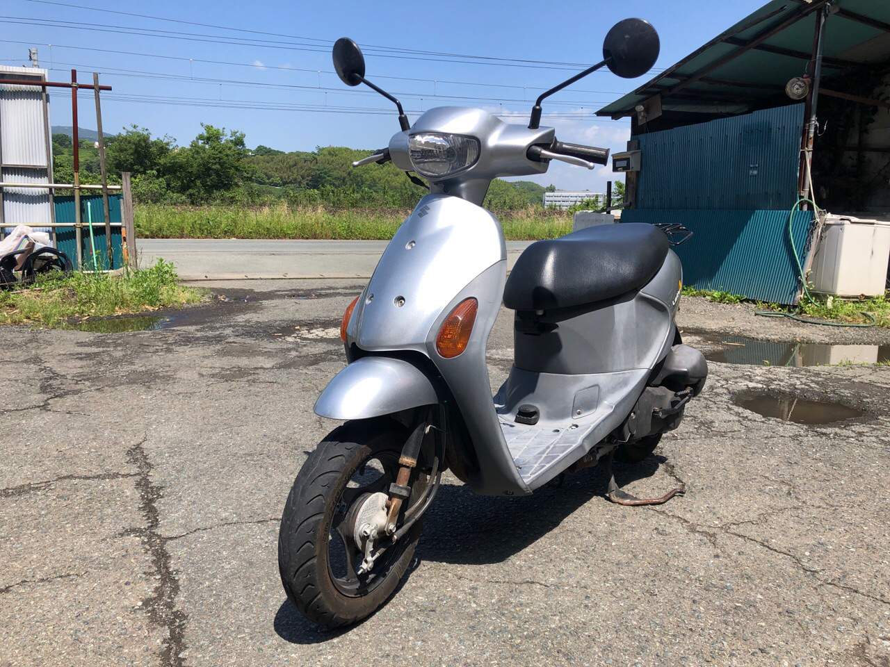 バイク買取　熊本県人吉市上薩摩瀬町H様　原付50ccスクーター買取（レッツ4　CA45A型）
