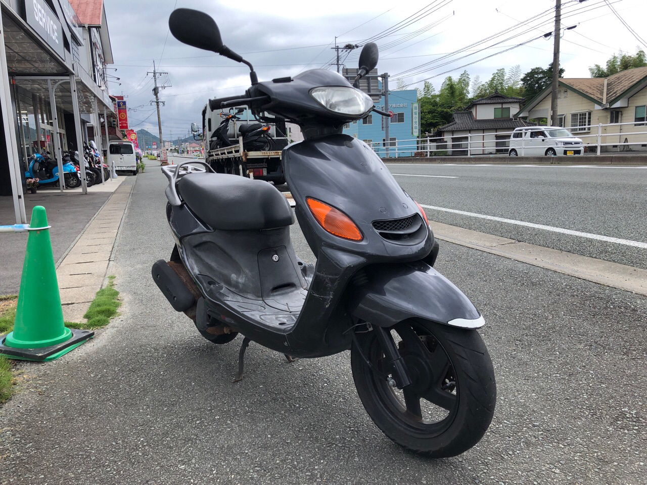 福岡県大牟田市橘Hドリーム様　100ccスクーター買取（グランドアクシス100　SB06J型）