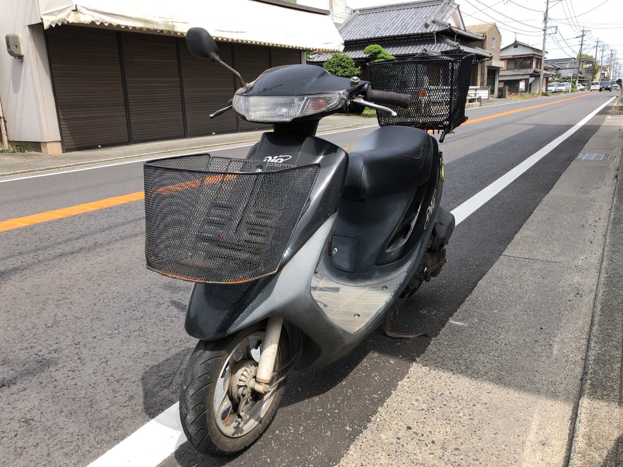 福岡県柳川市大和町塩塚Kモータース様　原付50ccスクーター買取（スーパーディオ　AF27型）