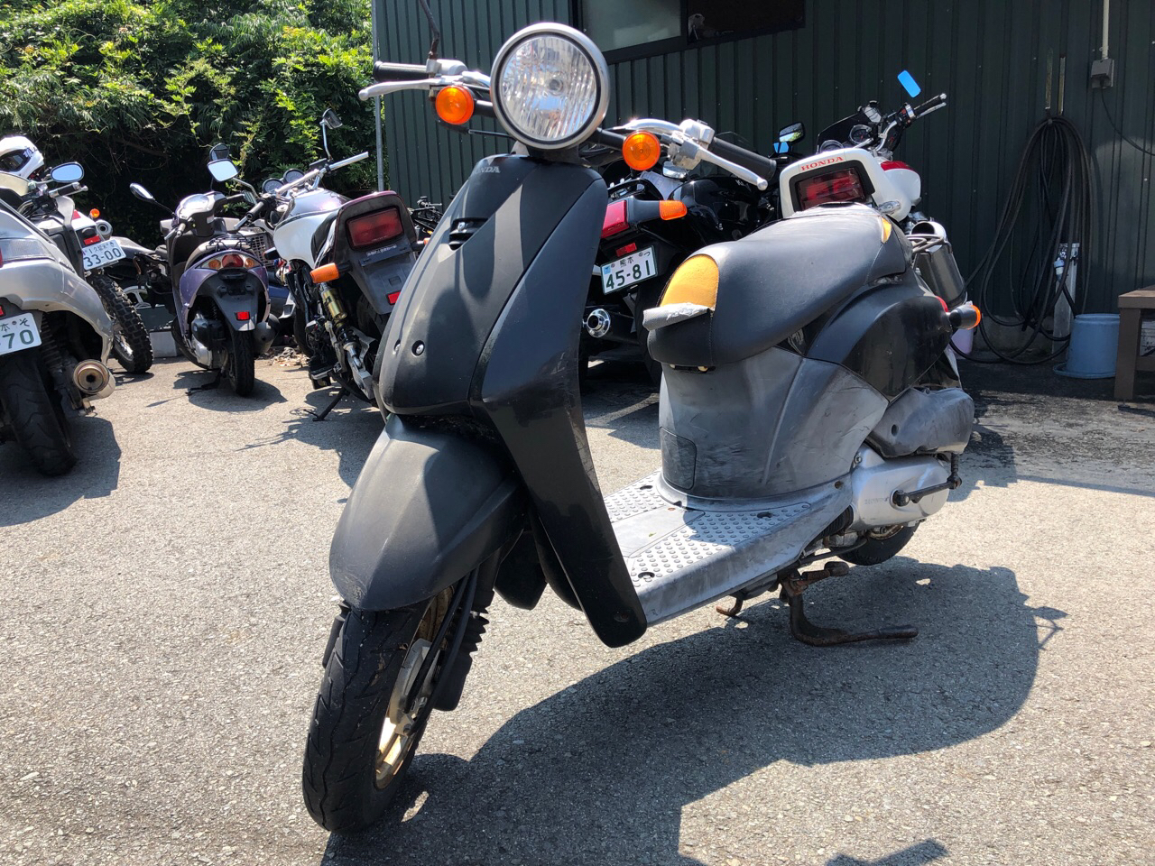 福岡県大牟田市藤田町Tモータース様　原付50ccスクーター買取（トゥデイ　AF61型）