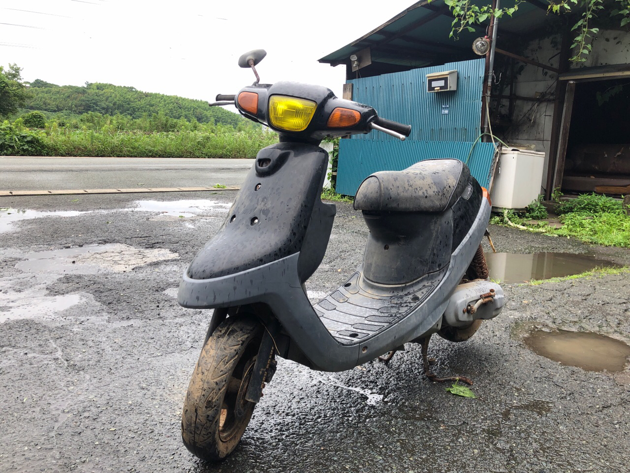 宮崎県宮崎市源藤Kモータース様　原付50ccスクーター買取（ジョグアプリオ　4LV型）