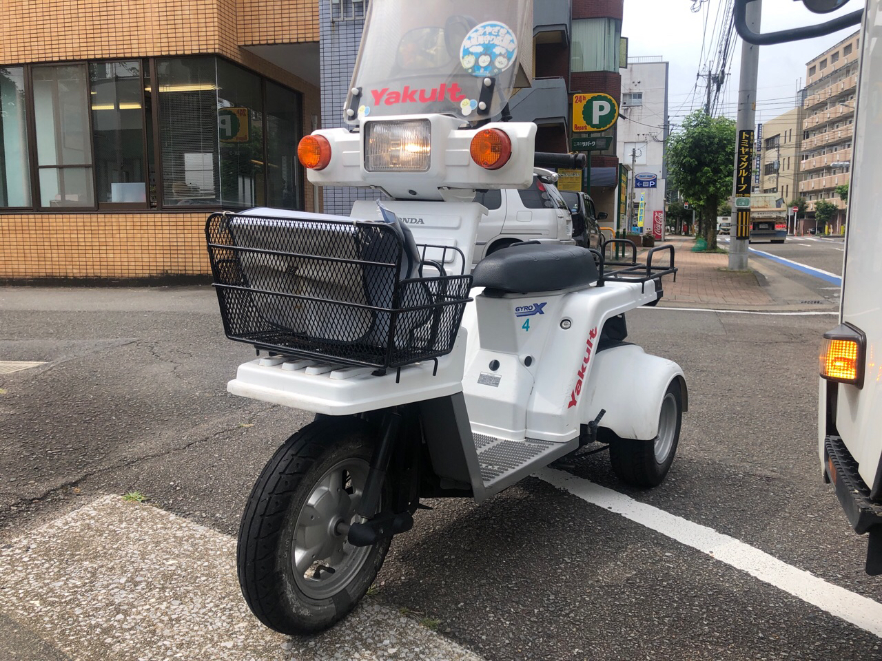 宮崎県宮崎市橘通東Hオート様　原付50ccビジネススクーター買取（ジャイロX　TD02型）