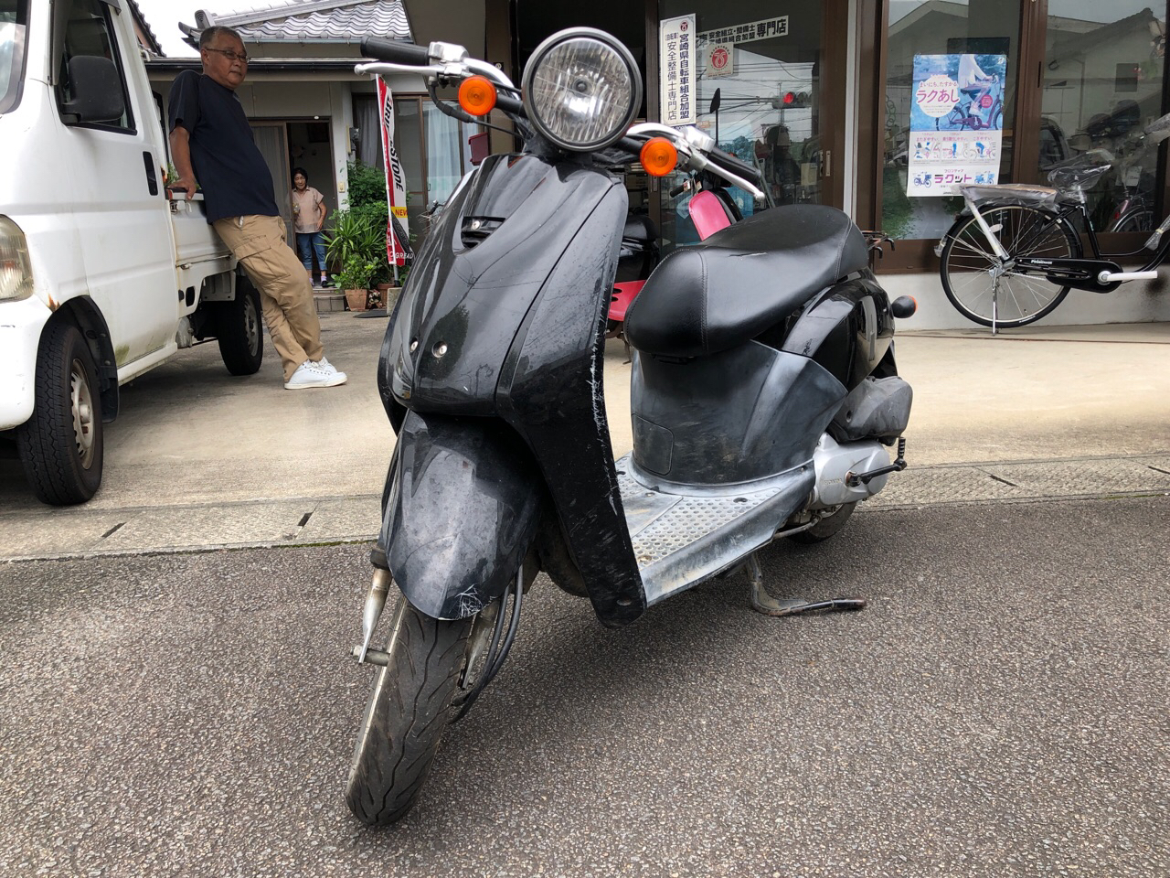 宮崎県児湯郡新富町富田Tサイクル様　原付50ccスクーター買取（トゥデイ　AF61型）