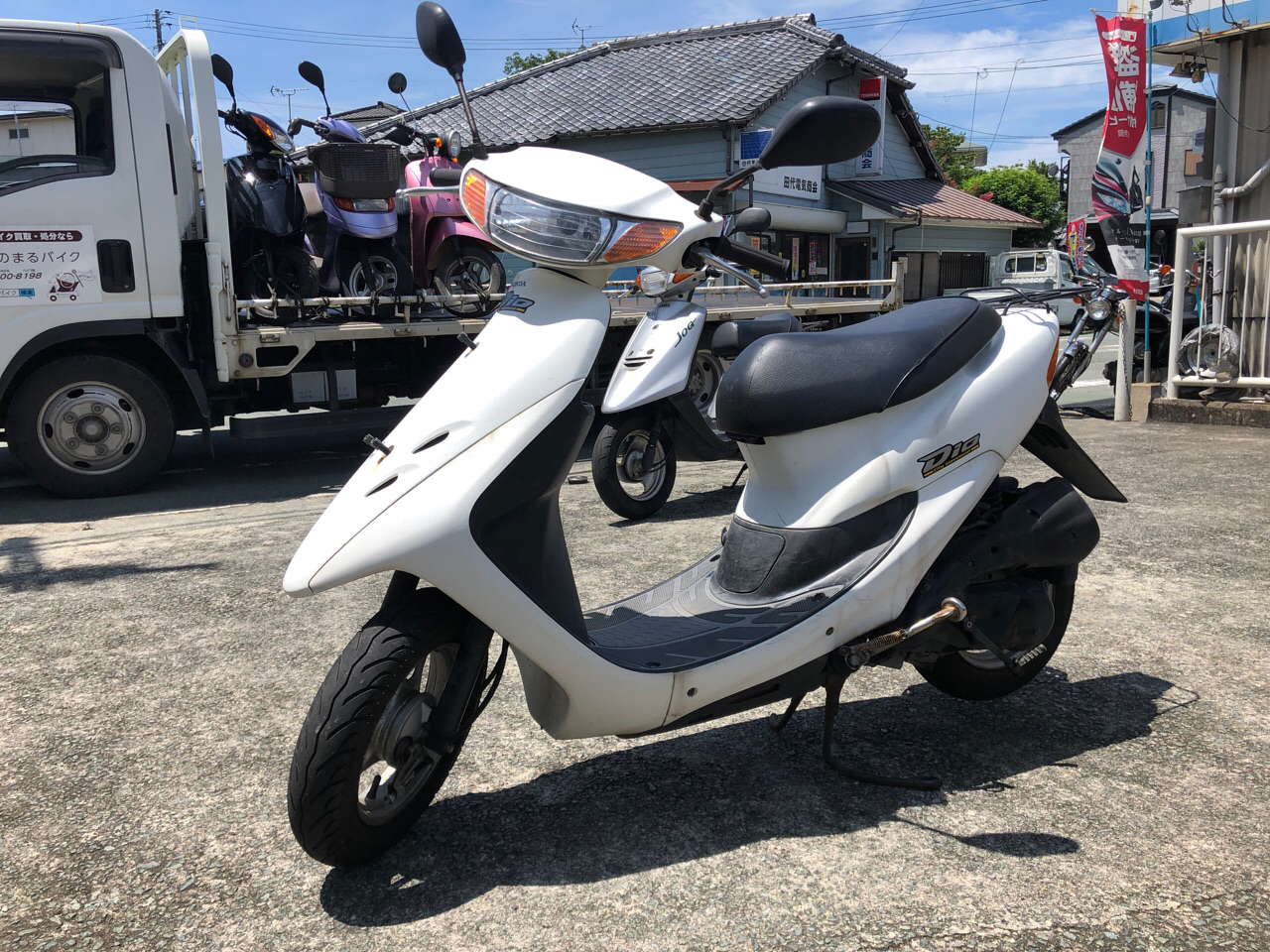 福岡県大牟田市歴木Kモータース様　原付50ccスクーター買取（ライブディオ　AF34型）