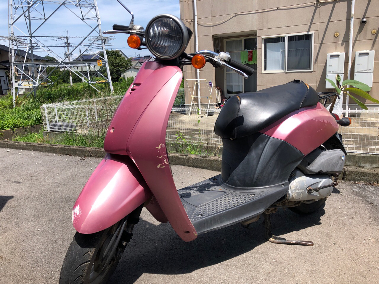 福岡県大牟田市橘Hオート様　原付50ccスクーター買取（トゥデイ　AF61型）