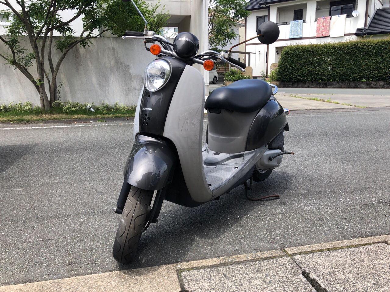 バイク買取　熊本市東区下江津2丁目M様　原付50ccスクーター買取（スクーピー　AF55型）