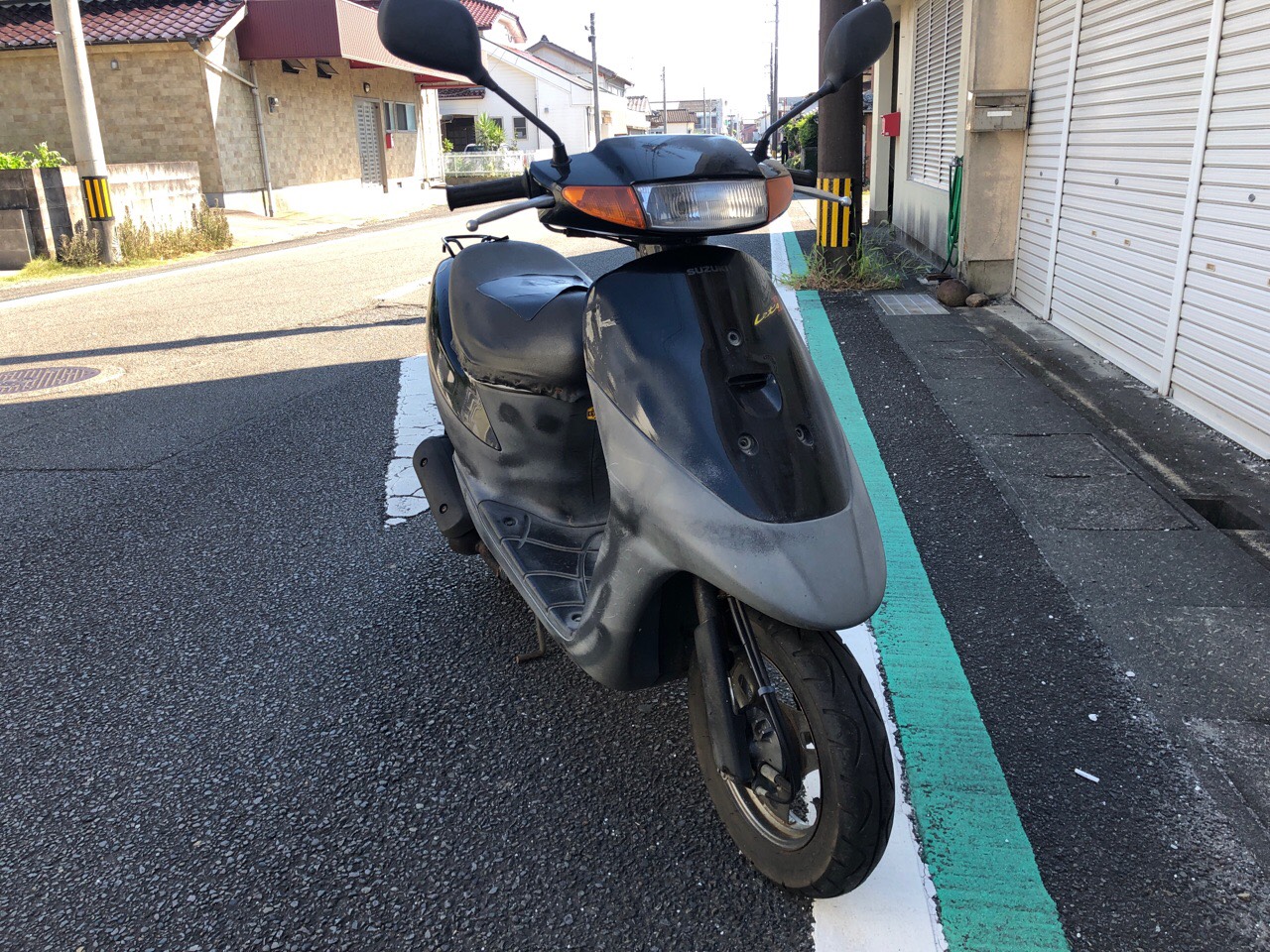 鹿児島県出水市米ノ津K商会様　原付50ccスクーター（レッツⅡ　CA1KA型）