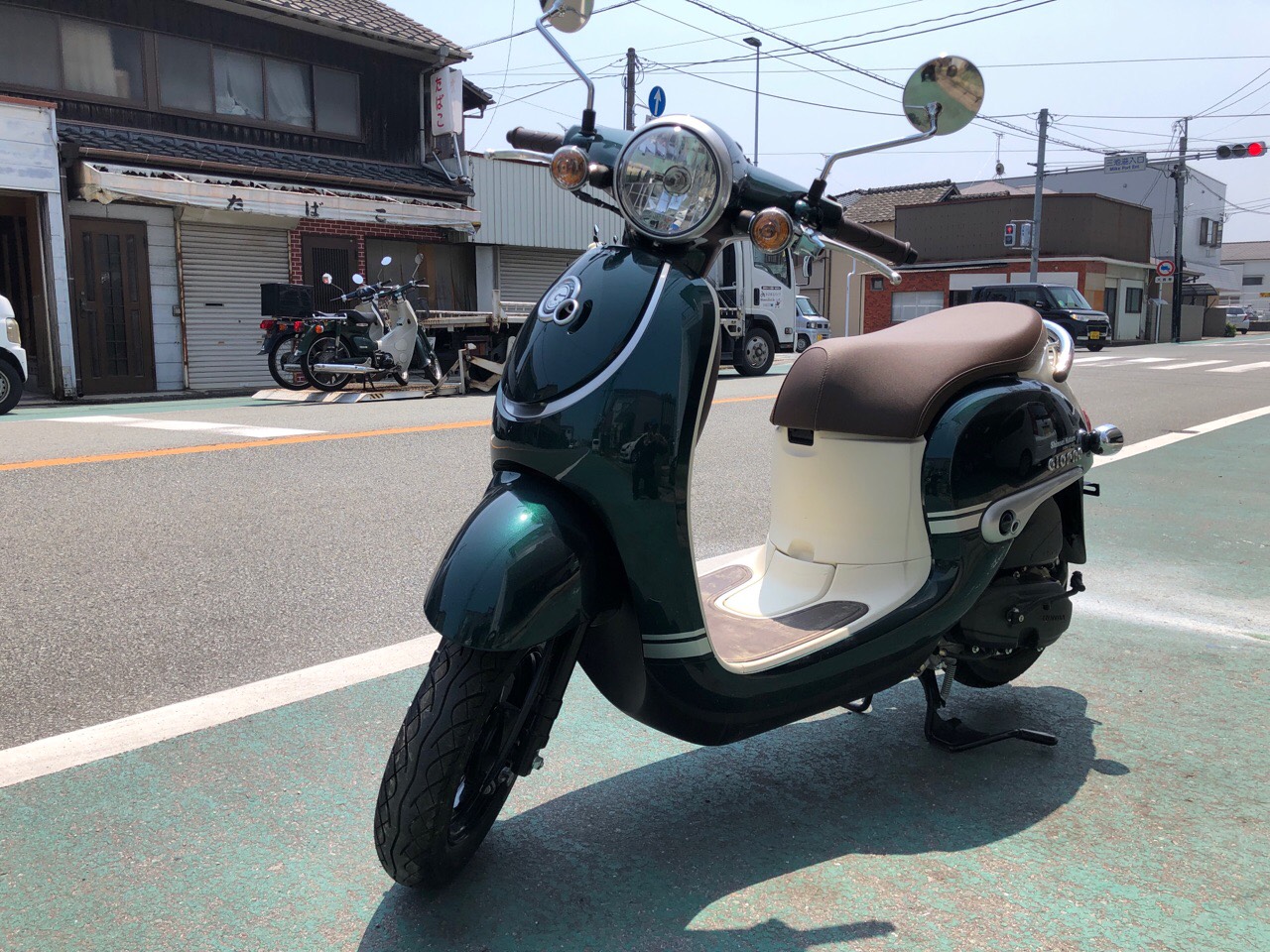 福岡県大牟田市三川町Sモータース様　原付50ccスクーター（ジョルノ　AF77型）