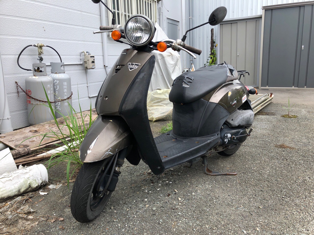 福岡県大牟田市橘Hオート様　原付50ccスクーター（トゥデイ　AF61型）