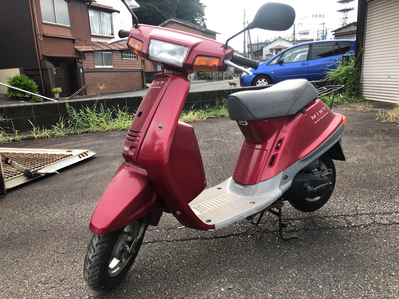 スクーター買取　熊本県水俣市旭町M輪業様　原付50ccスクーター（ミント　1YU型）