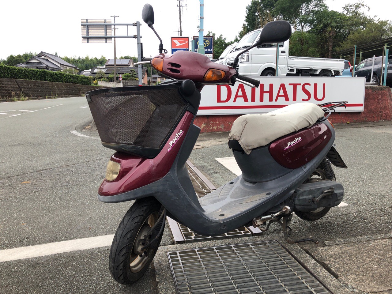 スクーター買取　熊本県山鹿市日置Tモータース様　原付50ccスクーター（ジョグポシェ　SA08J型）