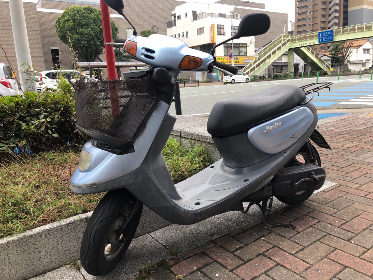 福岡県大牟田市不知火町M商会様　原付50ccスクーター（ジョグポシェ　SA08J型）