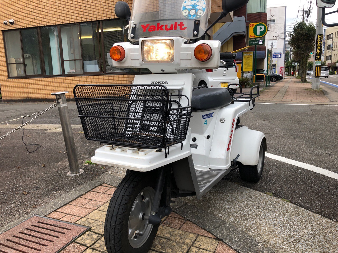宮崎県宮崎市橘通東Hオート様　原付50ccビジネススクーター（ジャイロX　TD02型）