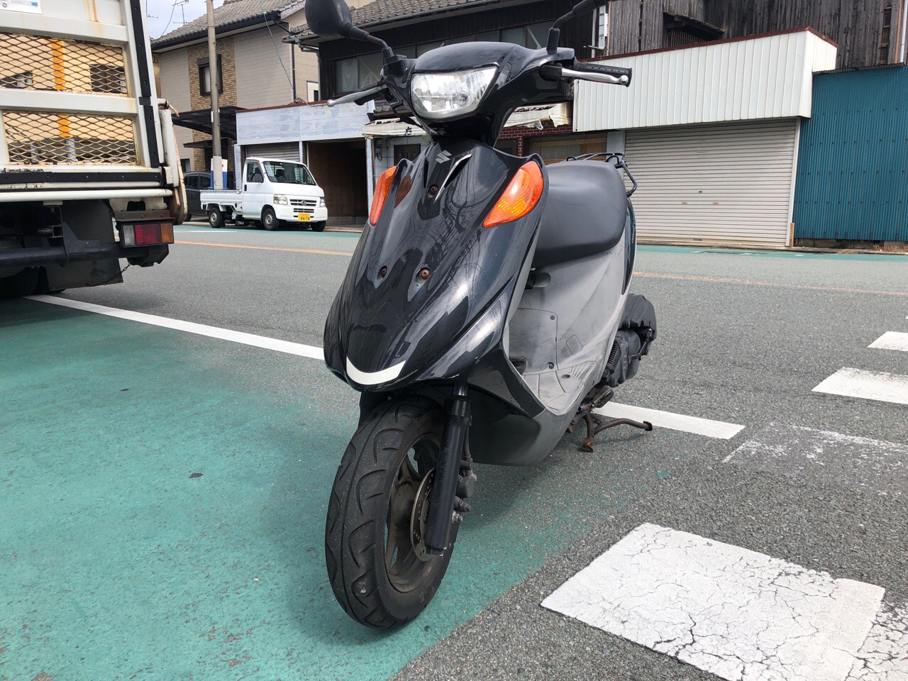 福岡県大牟田市三川町Sモータース様　125ccスクーター（アドレスV125G　CF4EA型）