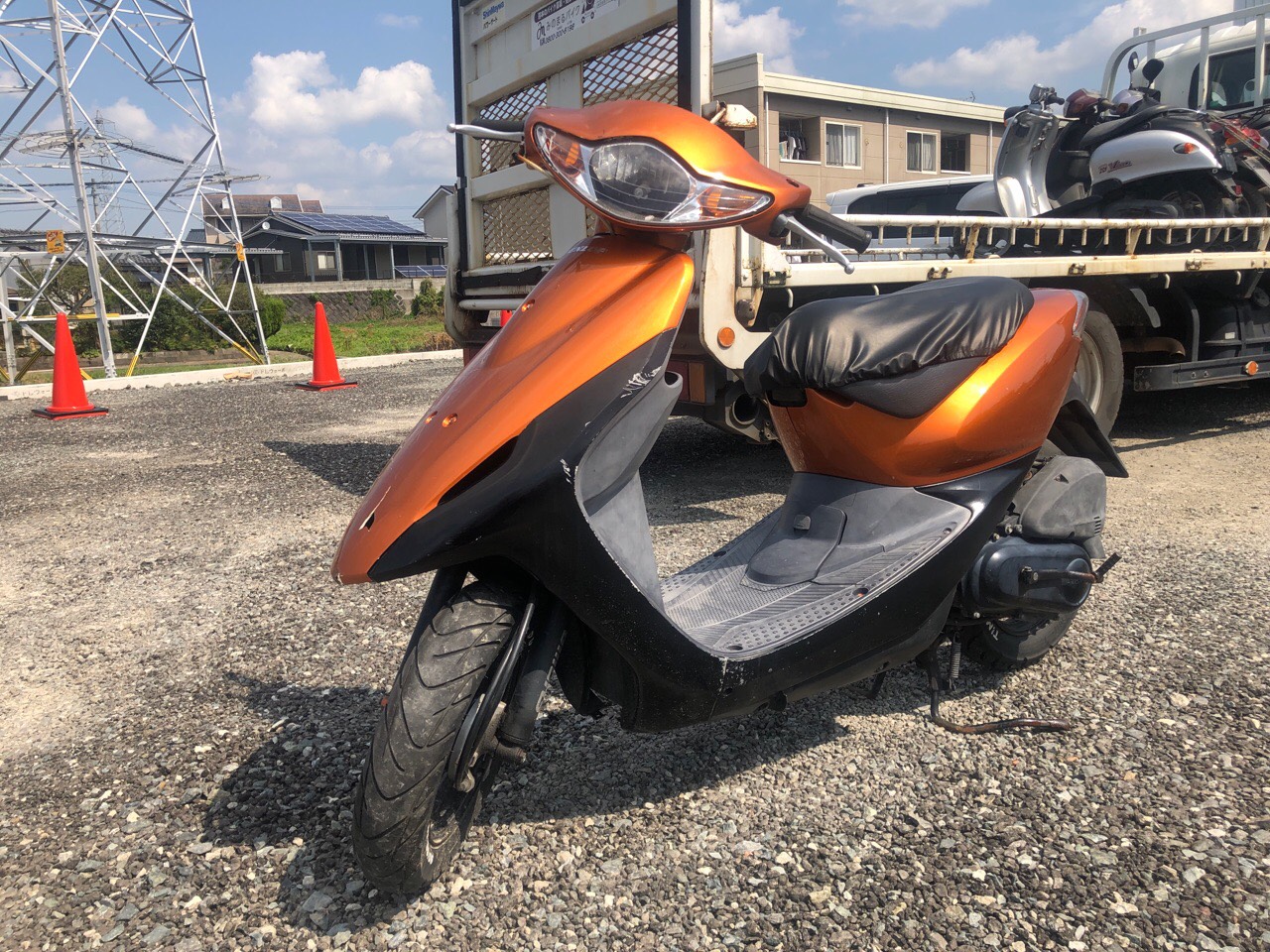 福岡県大牟田市橘Hオート様　原付50ccスクーター（スマートディオ　AF56型）