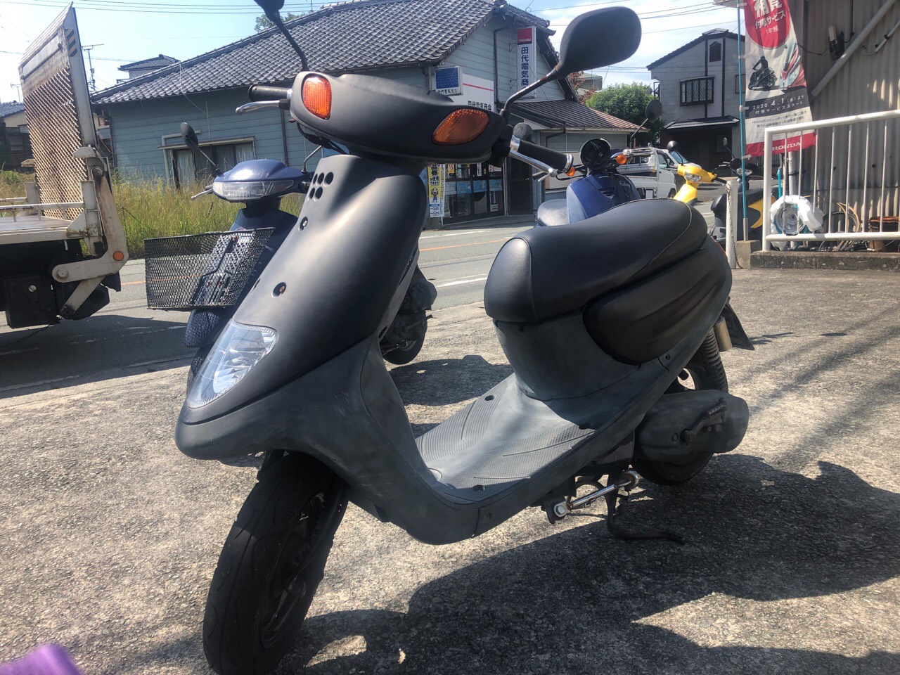 福岡県大牟田市歴木Kモータース様　原付50ccスクーター（ジョグ　SA01J型）