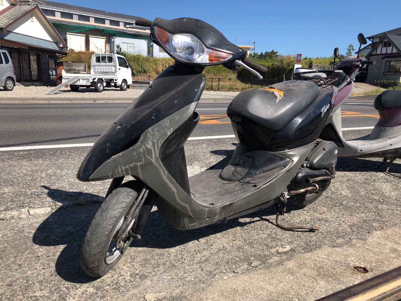 長崎県島原市新湊町Sモータース様　原付50ccスクーター（スマートディオ　AF56型）