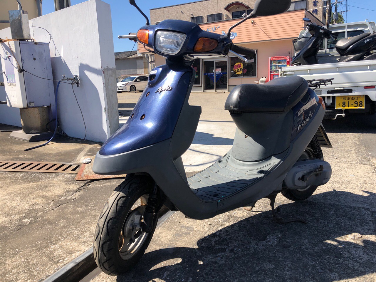 長崎県南島原市有家町堂崎Sサイクル様　原付50ccスクーター（ジョグアプリオ　4JP型）