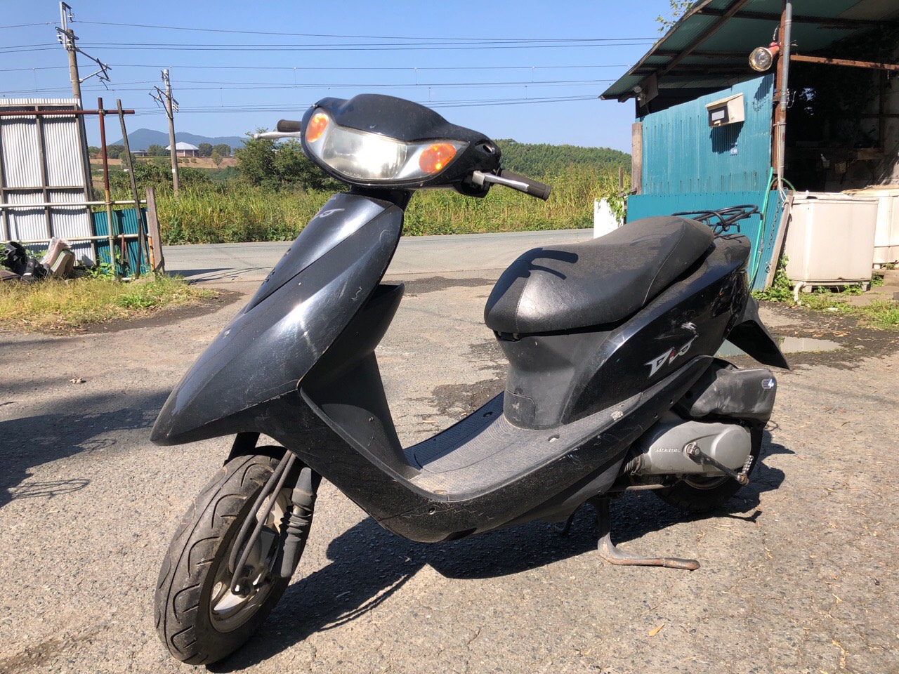 バイク買取　熊本市中央区新町1丁目Sモータース様　原付50ccスクーター（ディオ　AF62型）