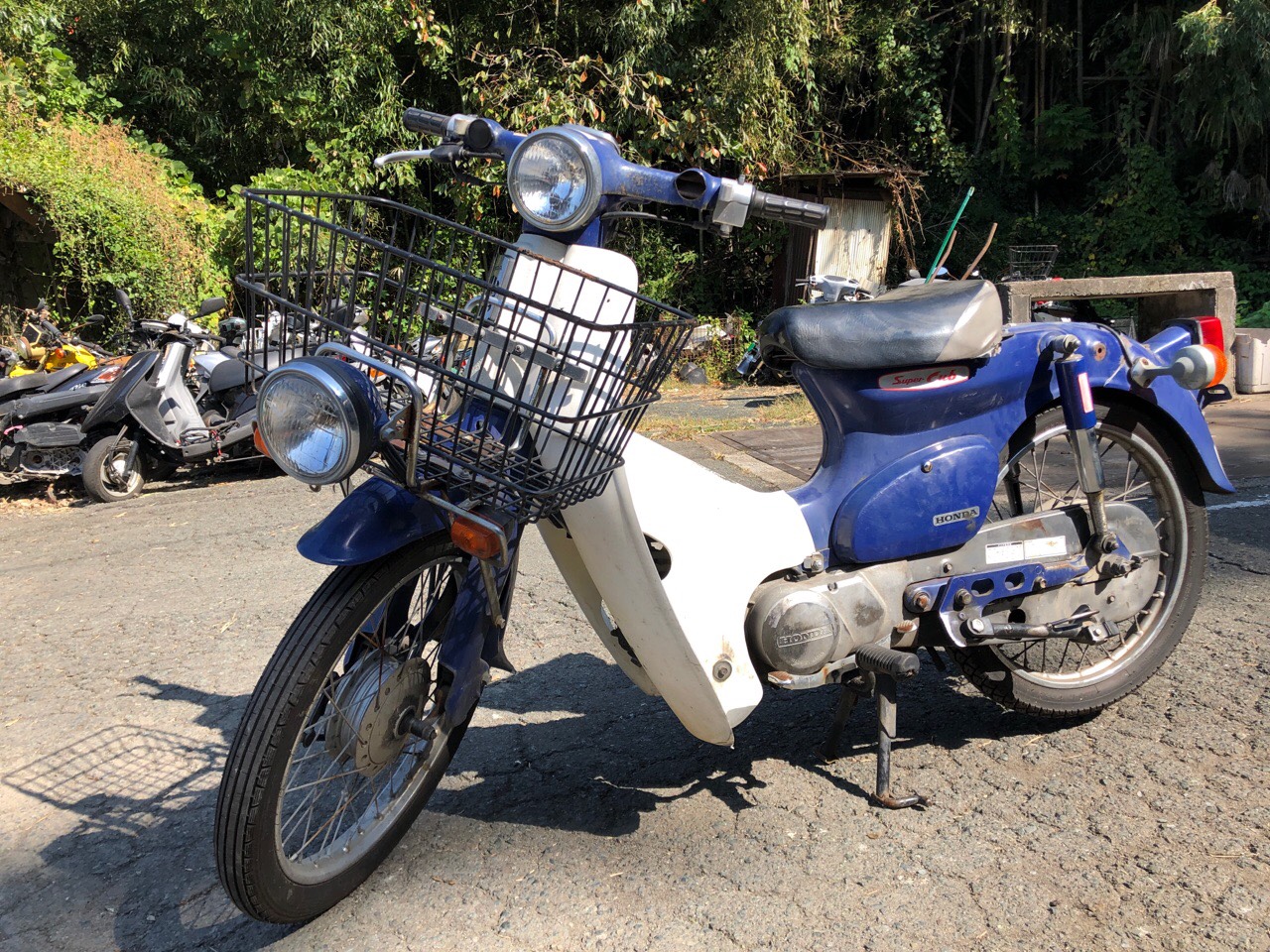 バイク買取　熊本市中央区新町1丁目Sモータース様　原付50ccビジネスバイク（プレスカブ　C50型）