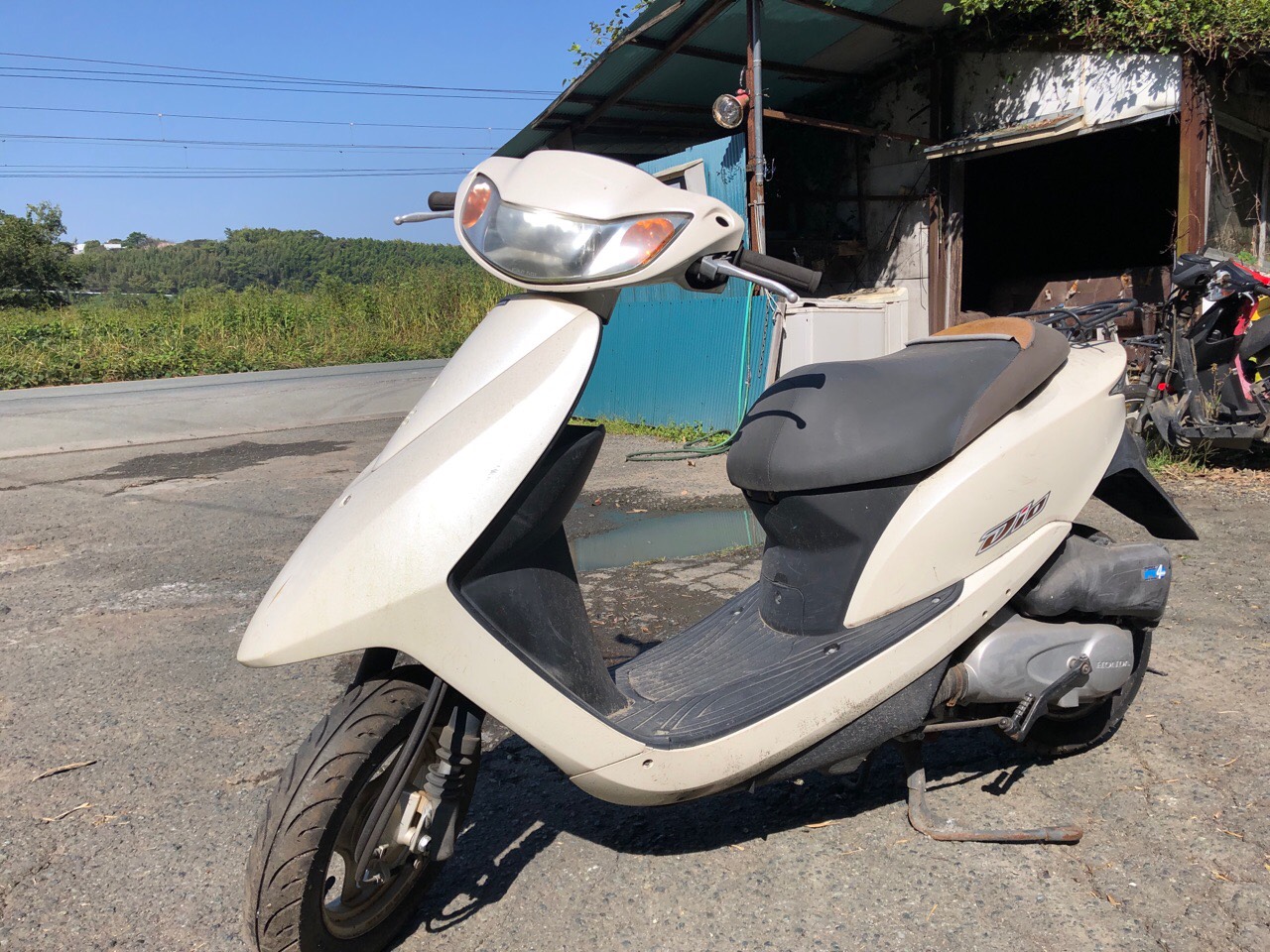 バイク買取　熊本市中央区新町1丁目Sモータース様　原付50ccスクーター（ディオ　AF68型）