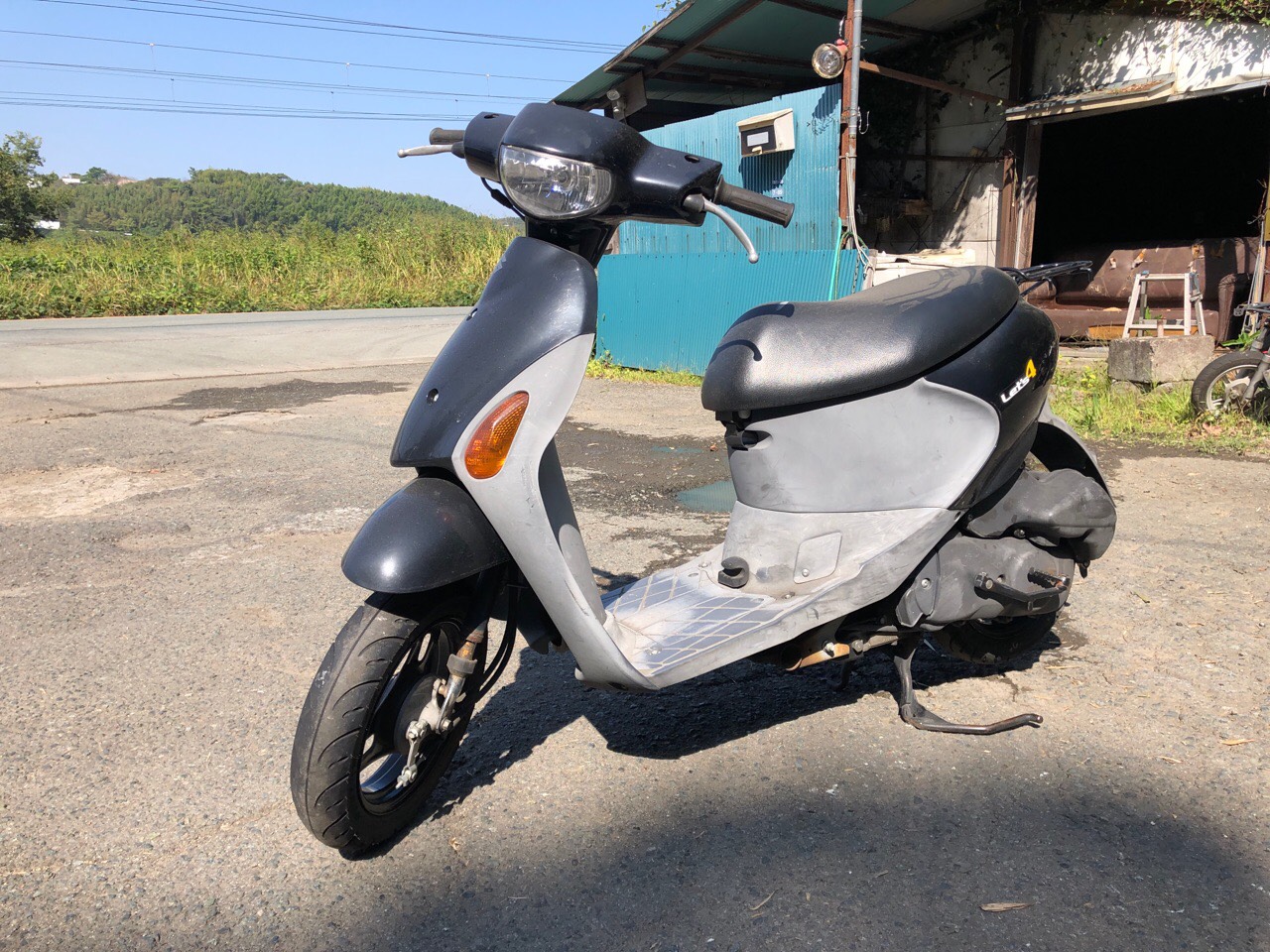 バイク買取　熊本市中央区新町1丁目Sモータース様　原付50ccスクーター（レッツ4　CA47A型）