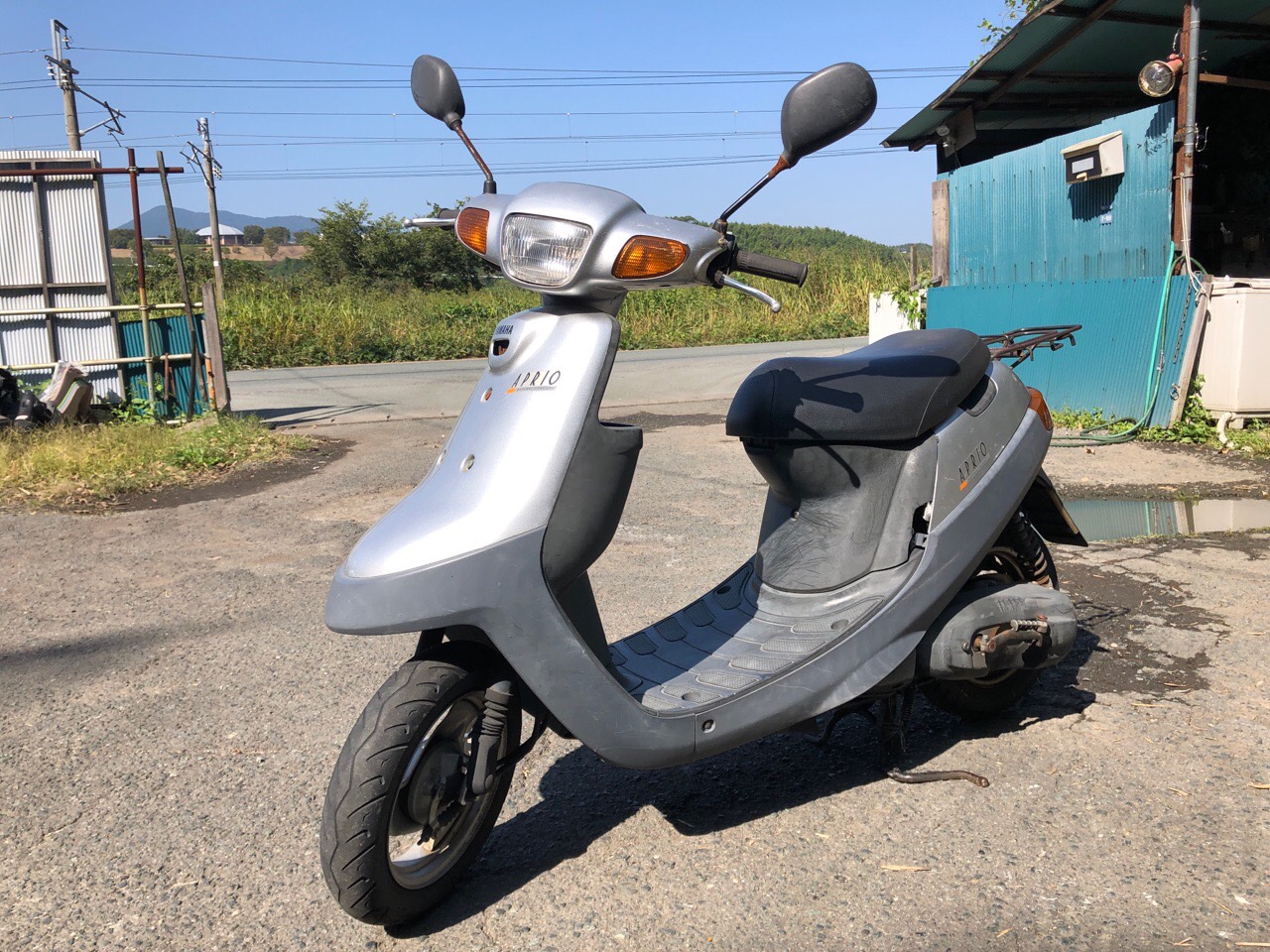 バイク買取　熊本市中央区新町1丁目Sモータース様　原付50ccスクーター（ジョグアプリオ　SA11J型）