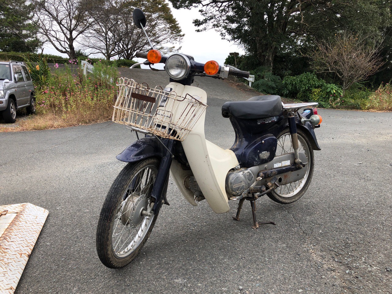 バイク買取　熊本県玉名市高瀬Mモータース様　原付50ccビジネスバイク（スーパーカブ50　AA01型）