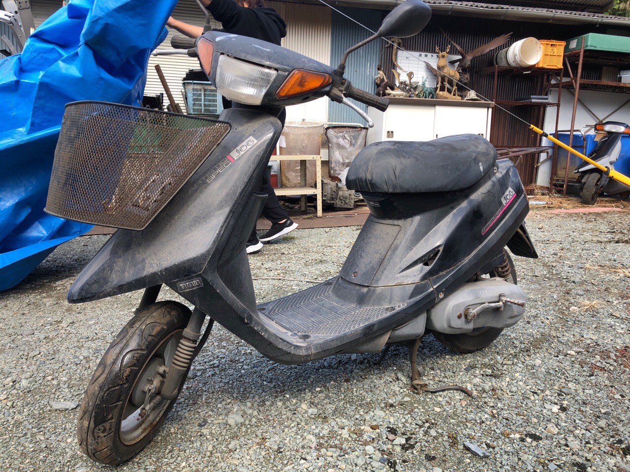 バイク買取　熊本県合志市幾久富Yモータース様　原付50ccスクーター（ジョグ　3KJ型）