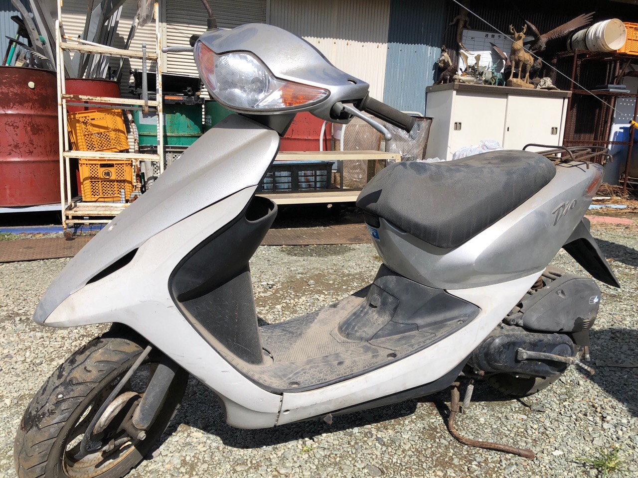 バイク買取　熊本市北区植木町豊田Uモータース様　原付50ccスクーター（スマートディオ　AF56型）