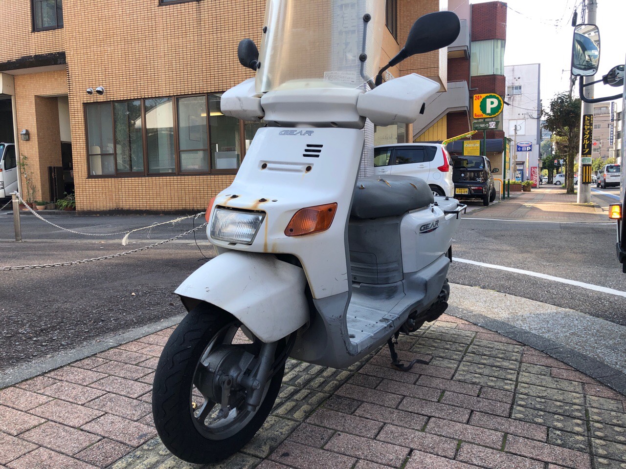 宮崎県宮崎市橘通東Hオート様　原付50ccスクーター（ギア　UA03J型）