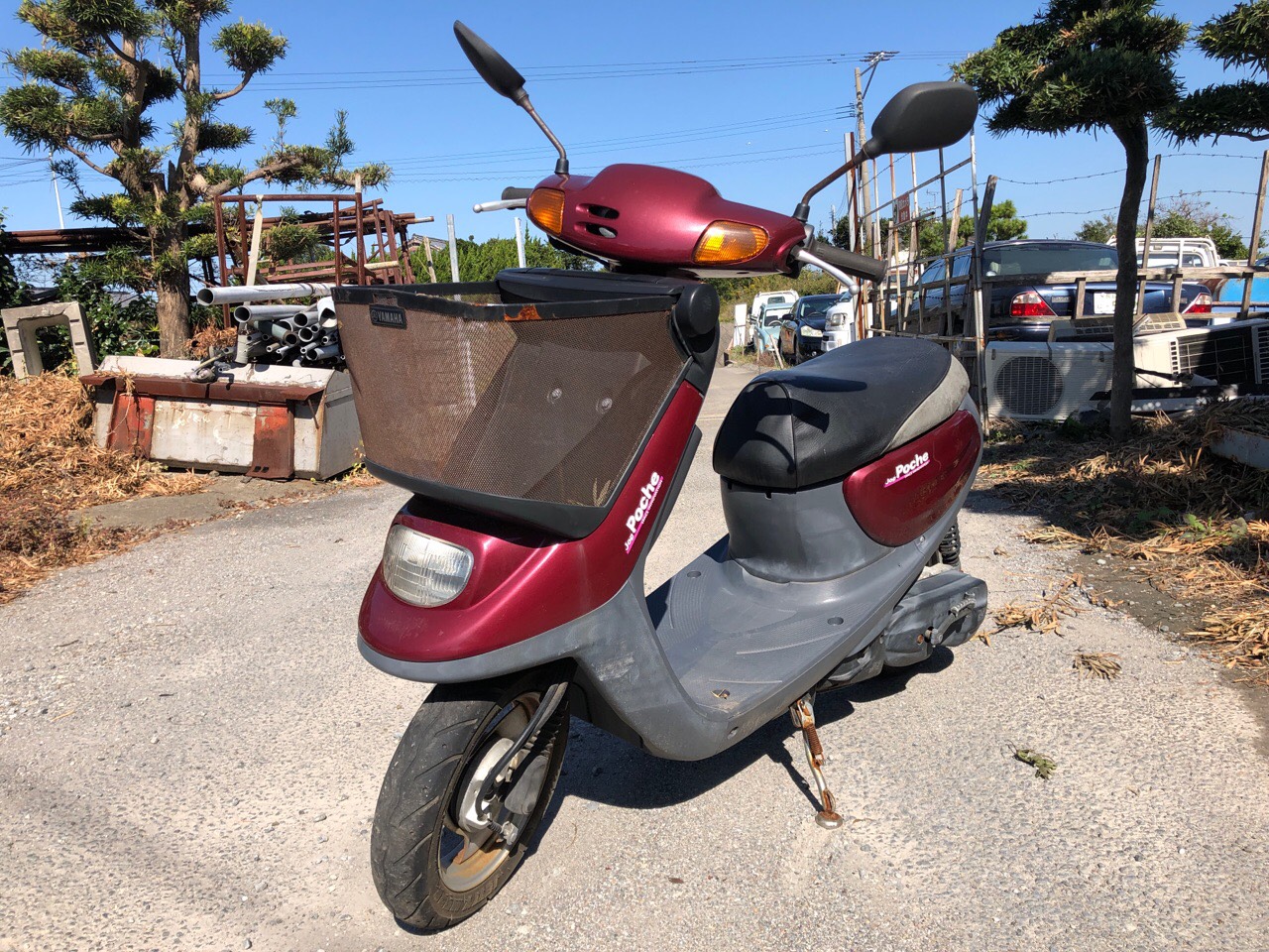長崎県雲仙市愛野町Uモータース様　原付50ccスクーター（ジョグポシェ　SA08J型）