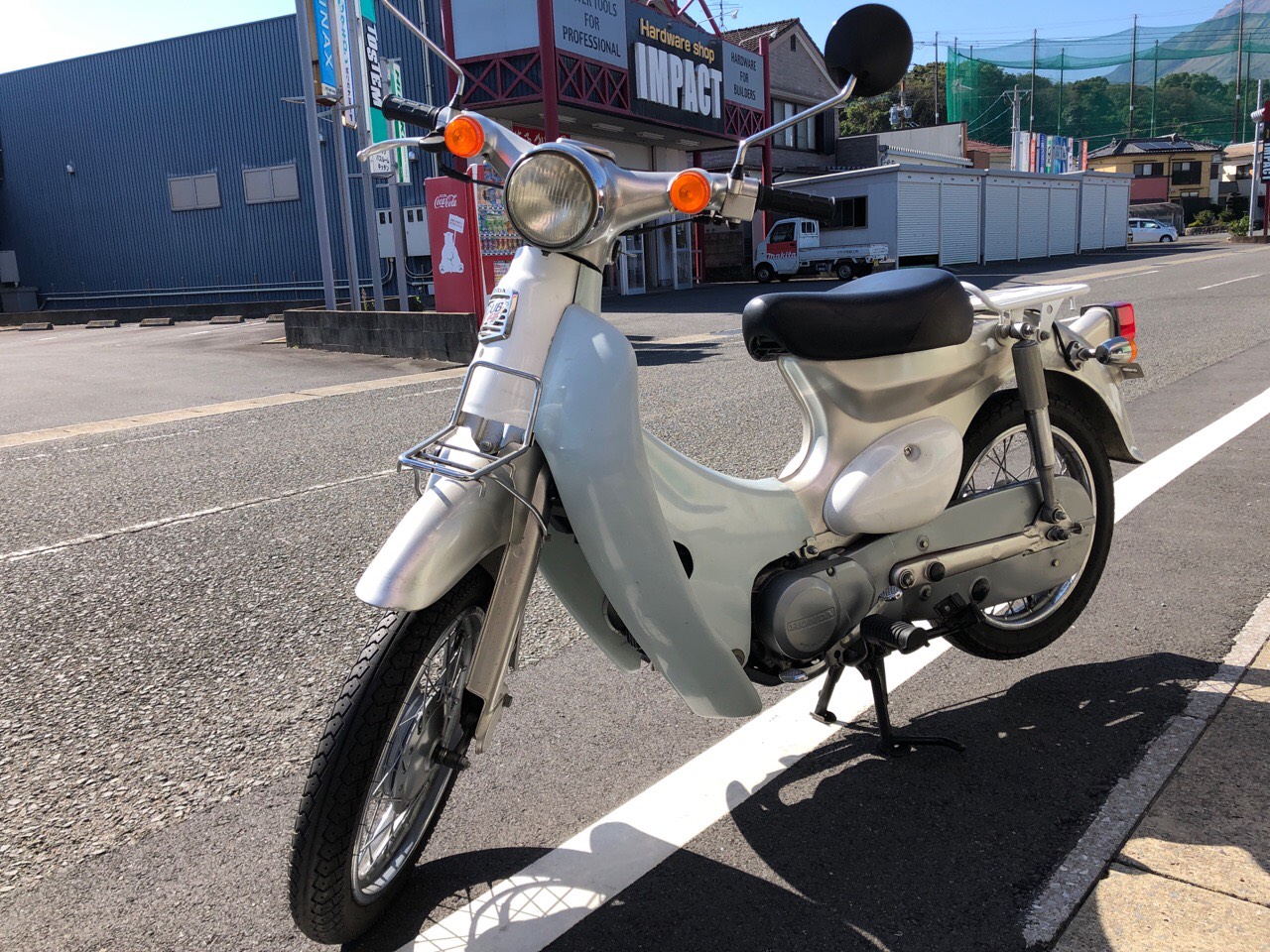 長崎県島原市安徳町mモータース様 原付50ccバイク リトルカブ C50型 熊本のバイク スクーターの買取処分 良質バイク高価買取も みのまるバイク