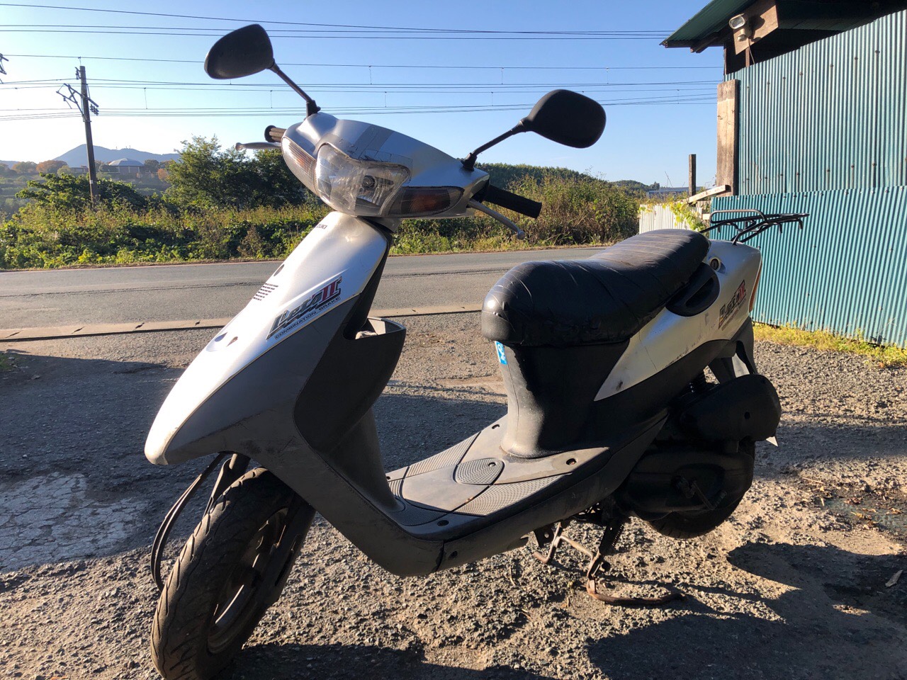 バイク買取　熊本市西区島崎4丁目E様　原付50ccスクーター（レッツⅡ　CA1PA型）