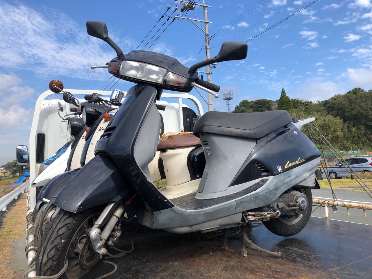 福岡県大牟田市櫟野S様　原付50ccスクーター（リード50　AF20型）