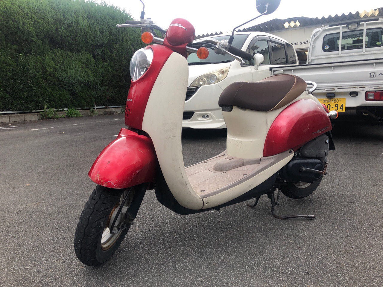 宮崎県宮崎市中村西Cモータース様　原付50ccスクーター（スクーピーi　AF55型）