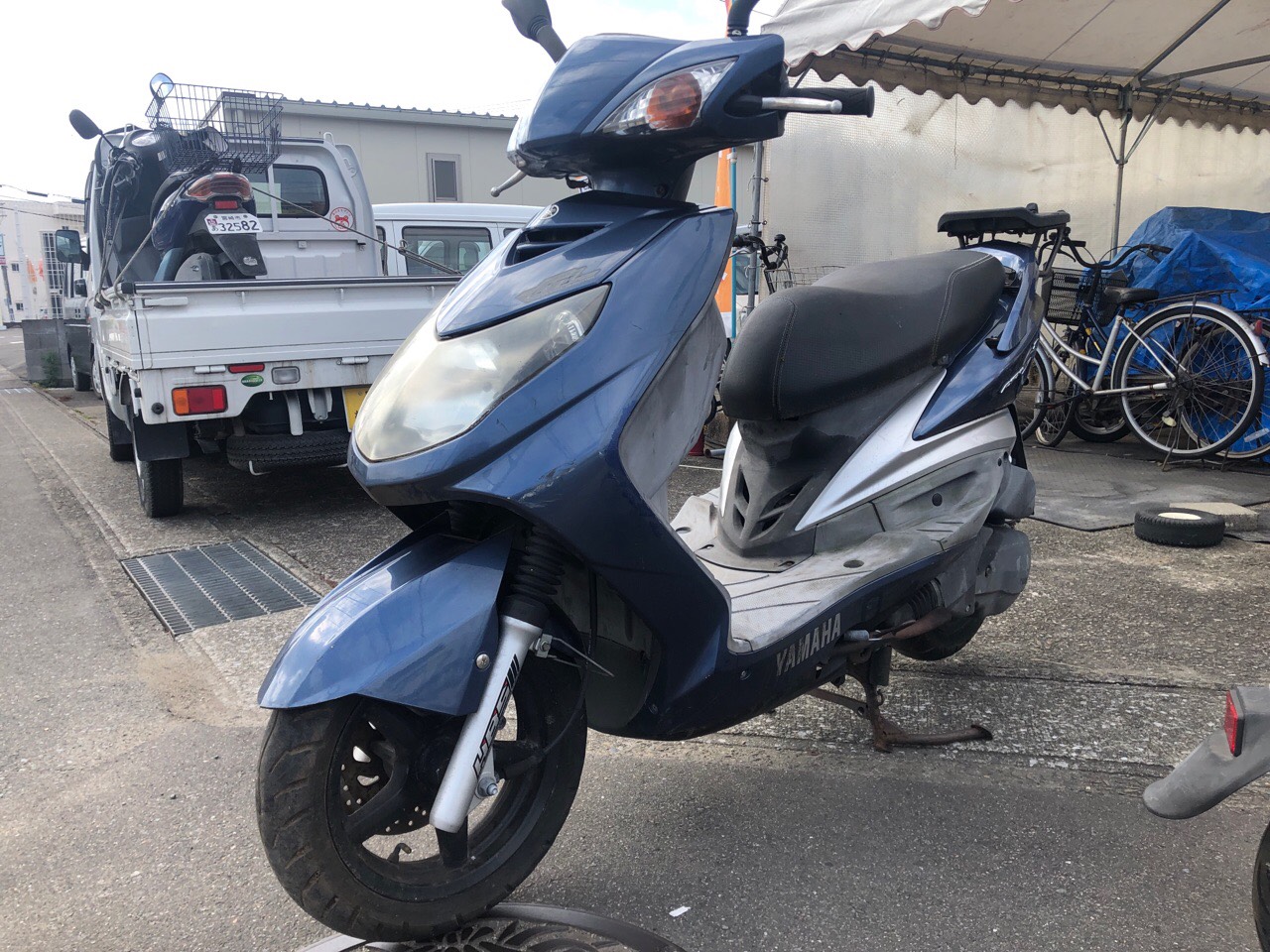 宮崎県宮崎市城ケ崎Kモータース様　125ccスクーター（シグナス125 SR-3　SE46型）