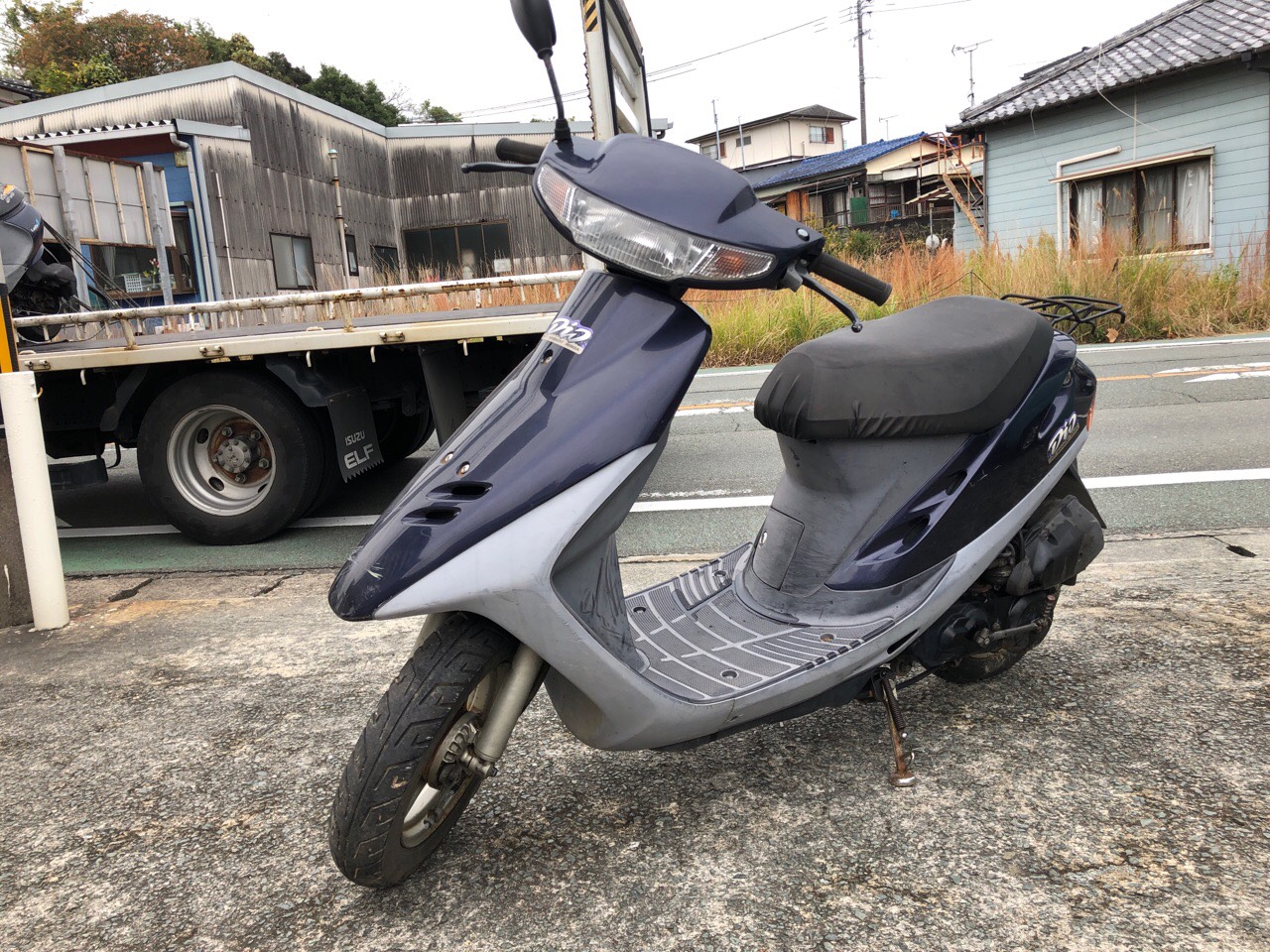 福岡県大牟田市歴木Kモータース様　原付50ccスクーター（スーパーディオ　AF27型）