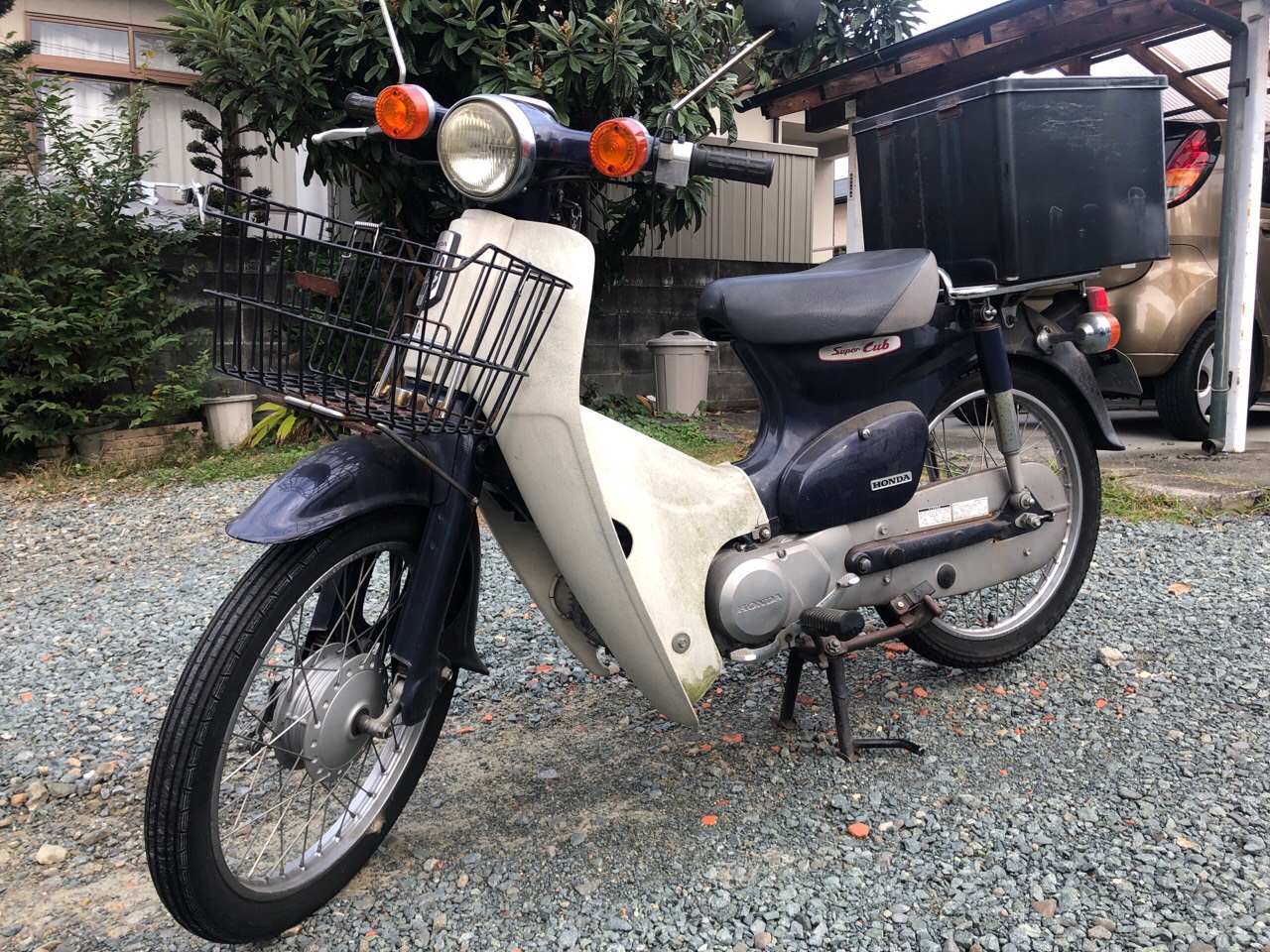バイク買取　熊本市中央区大江1丁目N様　原付50ccビジネスバイク（スーパーカブ50 DX　AA01型）