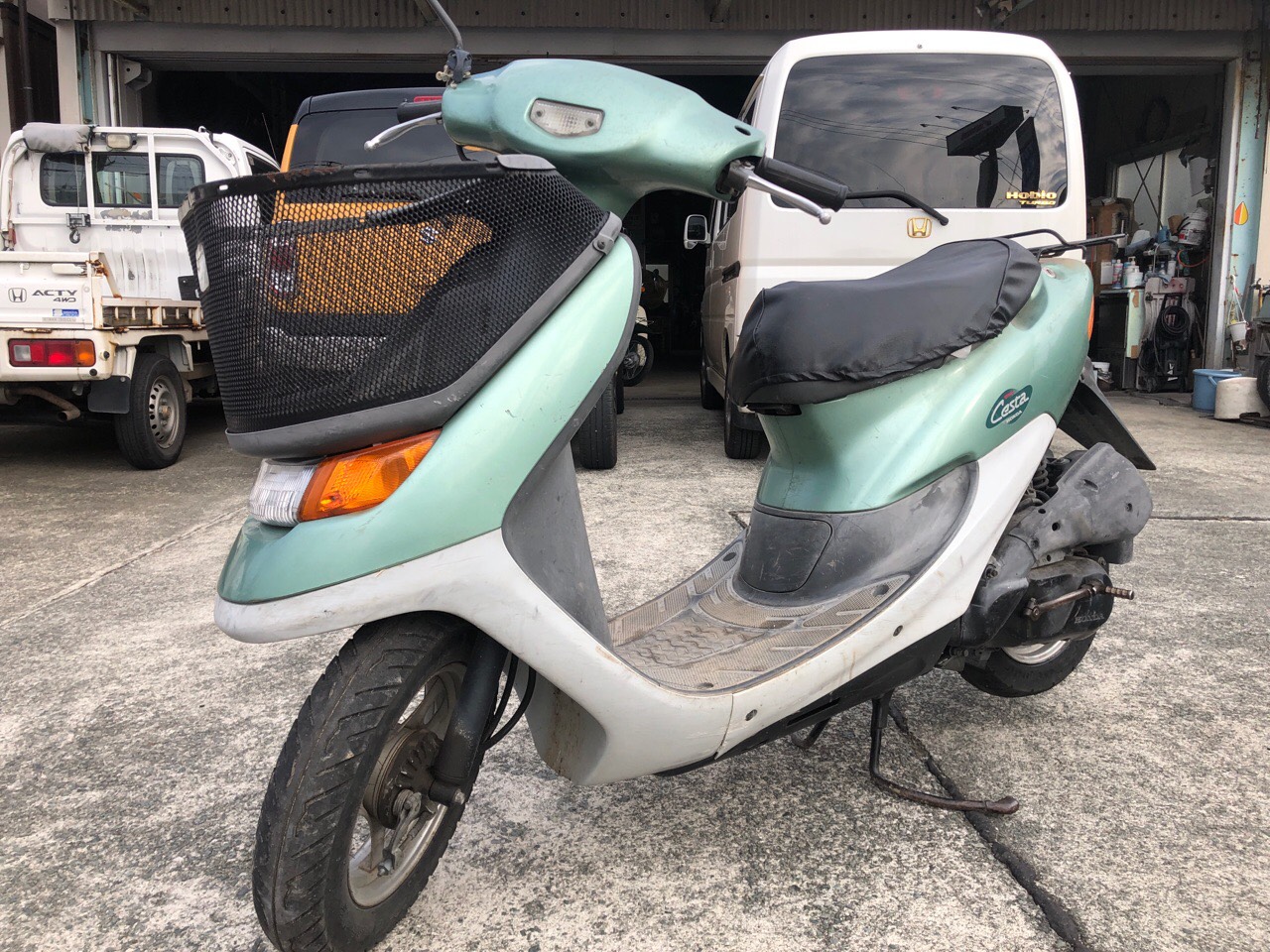 福岡県筑後市水田Sモータース様　原付50ccスクーター（ライブディオチェスタ　AF34型）