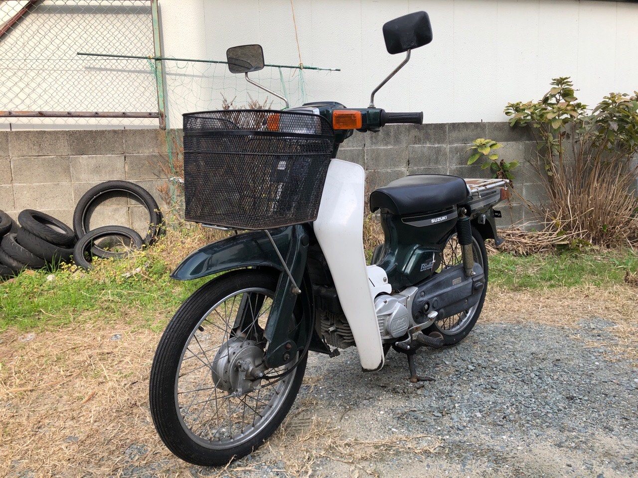 福岡県大牟田市三川町Y商会様　原付50ccビジネスバイク（2サイクルバーディ　BA14A型）