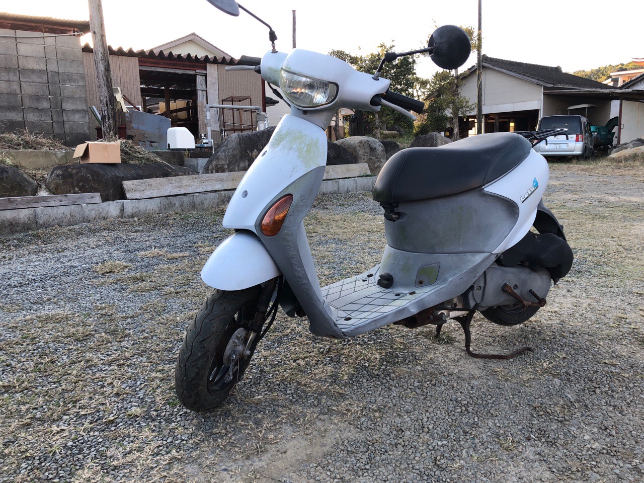 熊本県芦北郡芦北町小田浦T商会様　原付50ccスクーター（レッツ4　CA45A型）