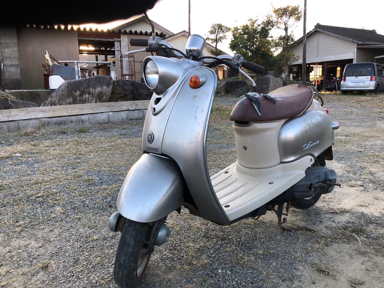熊本県水俣市袋Fモータース様　原付50ccスクーター（ビーノ　SA10J型）