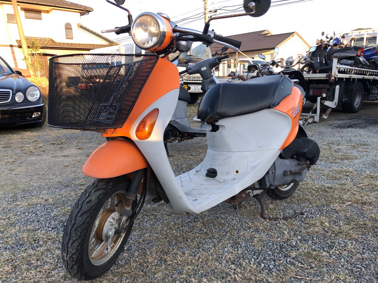 熊本県芦北郡津奈木町Gモータース様　原付50ccスクーター（パレット　CA41A型）