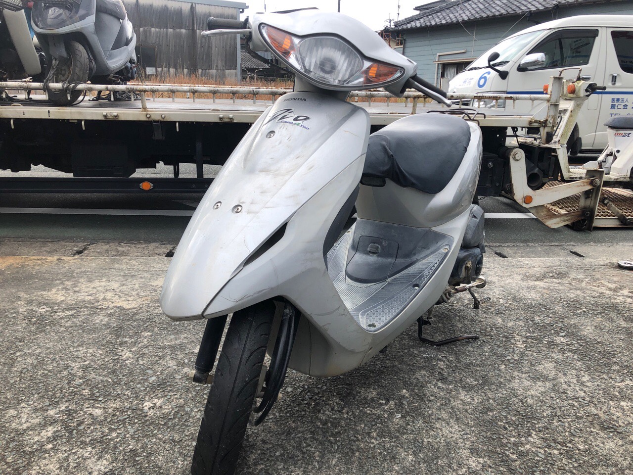 福岡県大牟田市歴木Kモータース様　原付50ccスクーター（スマートディオ　AF56型）
